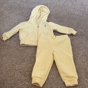 Ralph Lauren Kids Yellow Sweatpants & Joggers Set